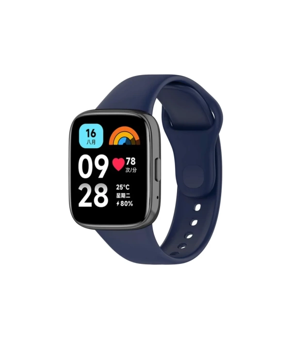 Newface Xiaomi Redmi Watch 3 Active Klasik Kordon - Lacivert