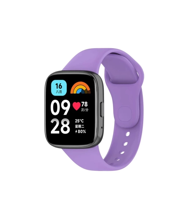 Newface Xiaomi Redmi Watch 3 Active Klasik Kordon - Lila