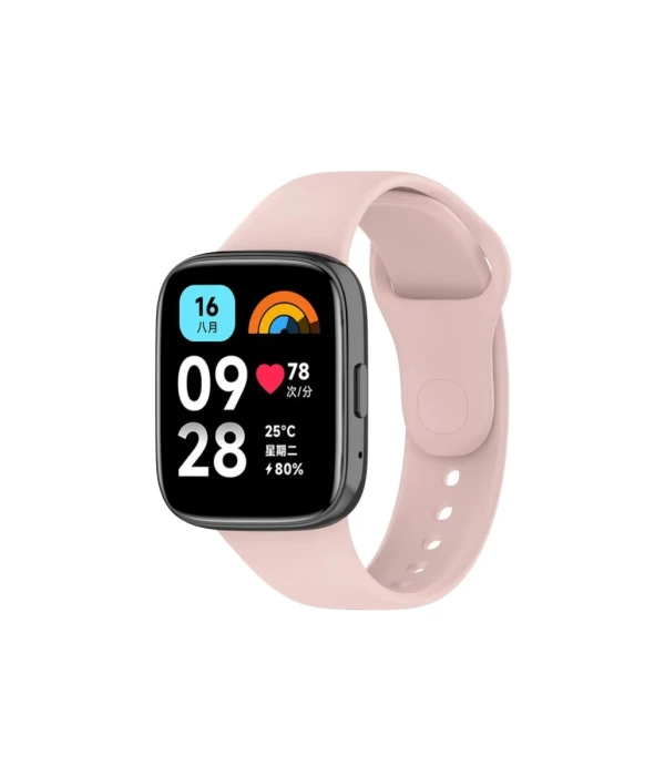 Newface Xiaomi Redmi Watch 3 Active Klasik Kordon - Pudra
