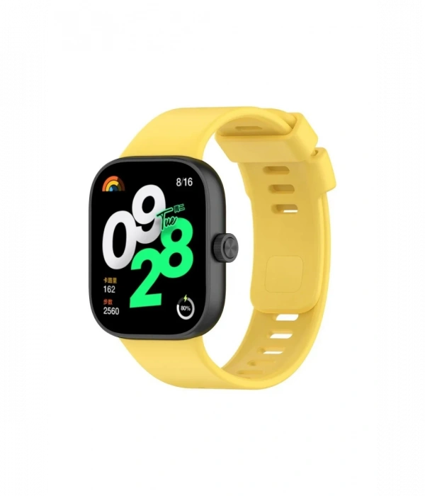 Newface Xiaomi Redmi Watch 4 Klasik Kordon - Sarı