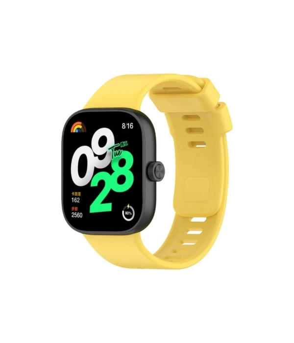 Newface Xiaomi Redmi Watch 4 Klasik Kordon - Sarı