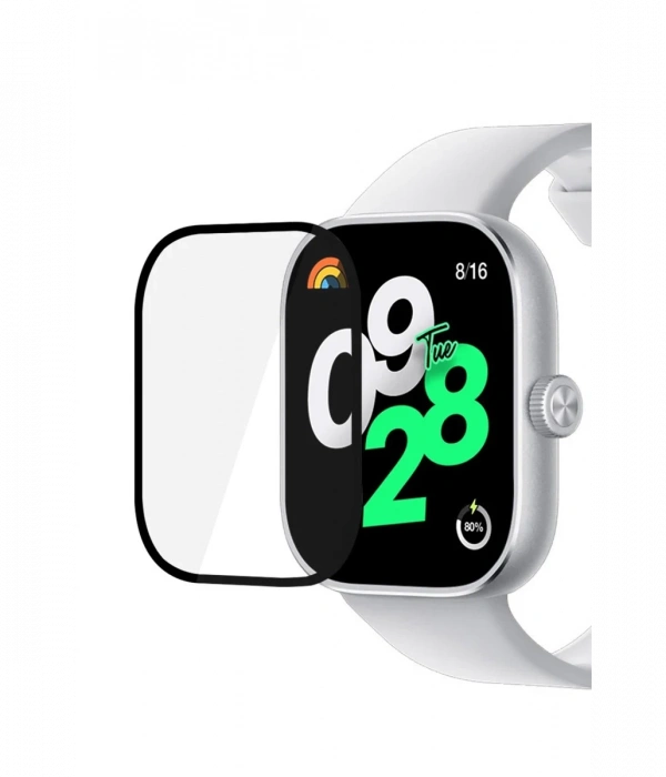 Newface Xiaomi Redmi Watch 4 Polymer Nano Ekran Koruyucu - Şeffaf
