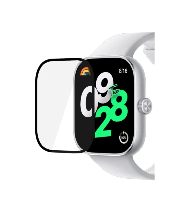 Newface Xiaomi Redmi Watch 4 Polymer Nano Ekran Koruyucu - Şeffaf