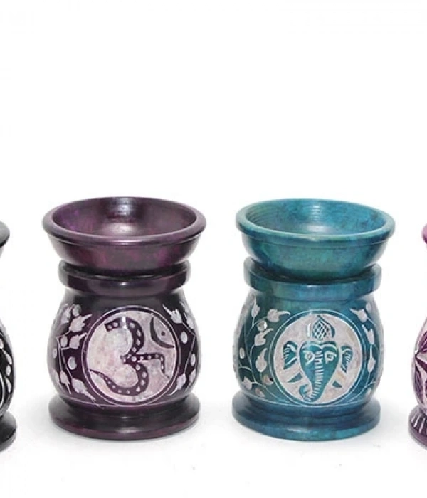 Obsidian Taşı Buhurdanlık Ksk2227