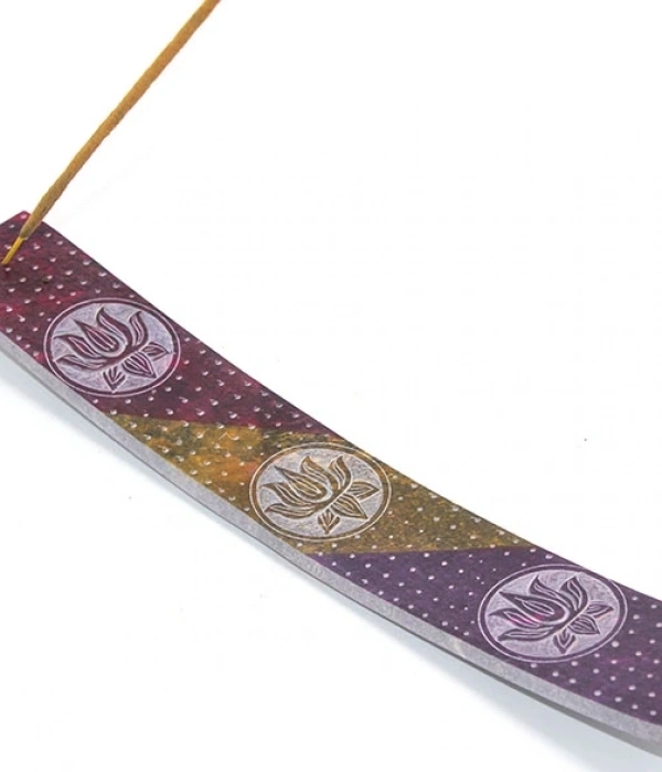 Obsidian Taşı Kayık Tütsülük Ksk2219