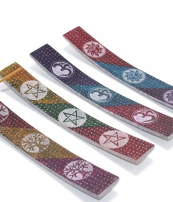 Obsidian Taşı Kayık Tütsülük Ksk2220