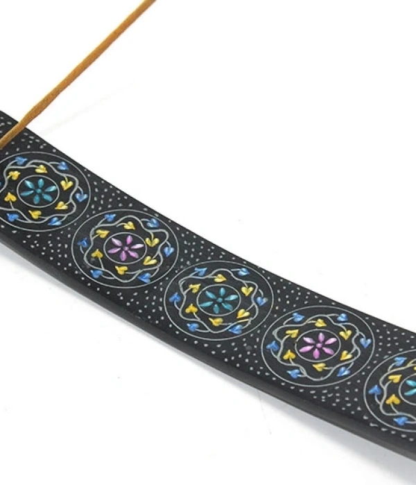 Obsidian Taşı Kayık Tütsülük Ksk2223