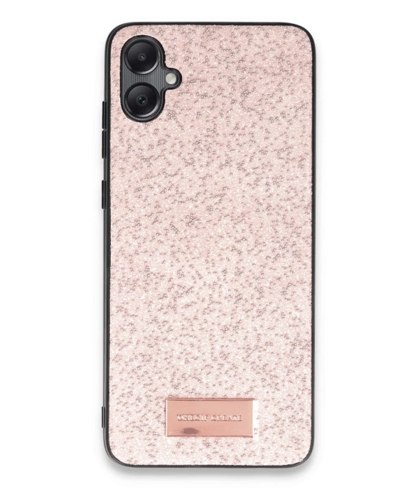 Onegif Samsung Galaxy A05 Bright Simli Kapak - Pembe