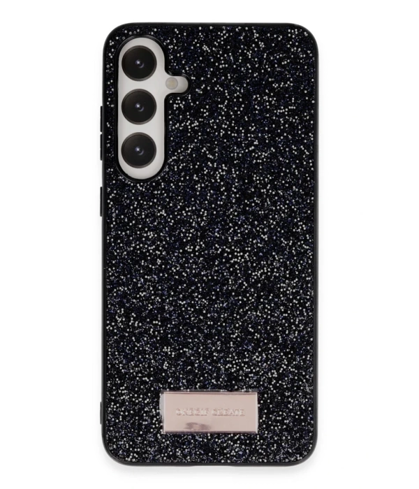 Onegif Samsung Galaxy A14 4G Bright Simli Kapak - Siyah