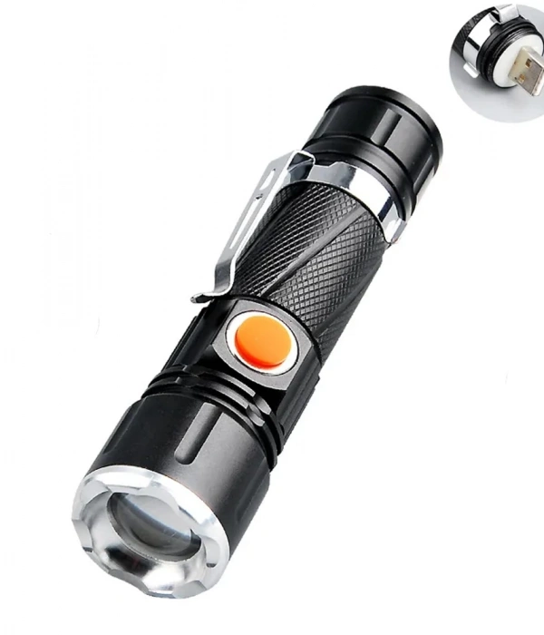 P50 Led Şarjlı Mıknatıslı Usb El Feneri  Wt-622