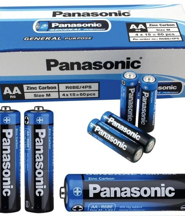 Panasonic Manganez Kalem Aa Pil 60 Adet