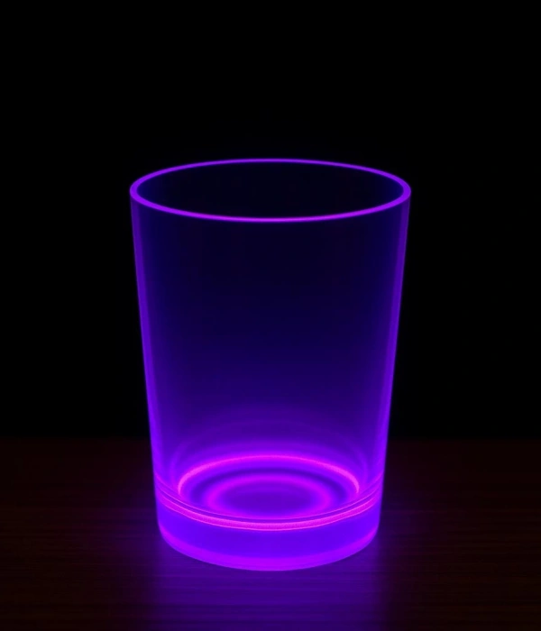 Partyglow Neon Mor Bardak 8.5 X 10.5 Cm