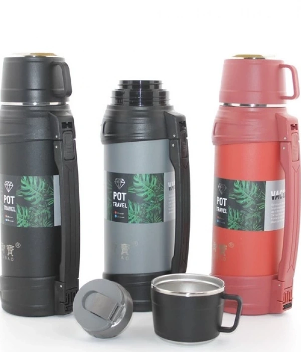 Paslanmaz Çelik Çift Katmanlı Termos 1.2 Lt Alk2312