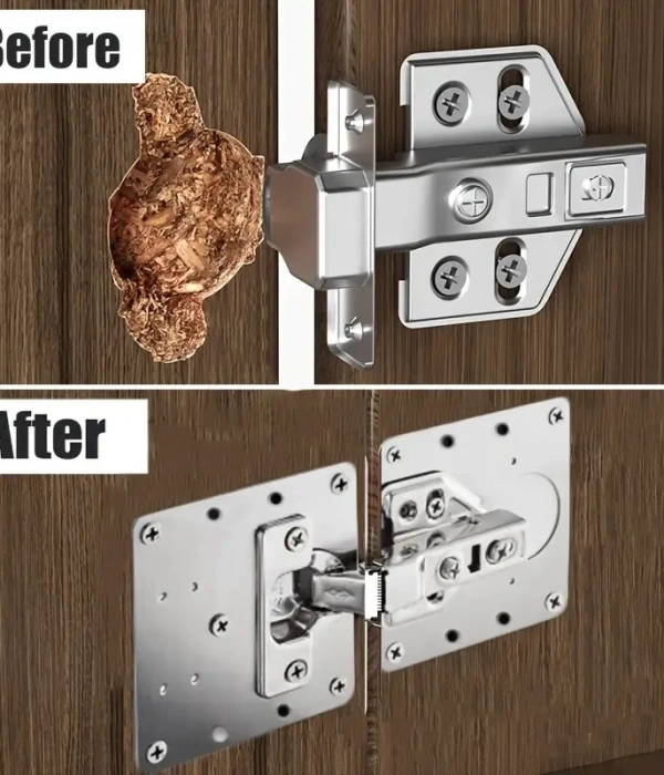 Paslanmaz Çelik Menteşe Onarım Plakası