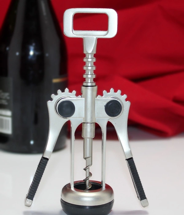 Paslanmaz Çelik Tirbuşon Açacak Şarap Açacağı Alk21