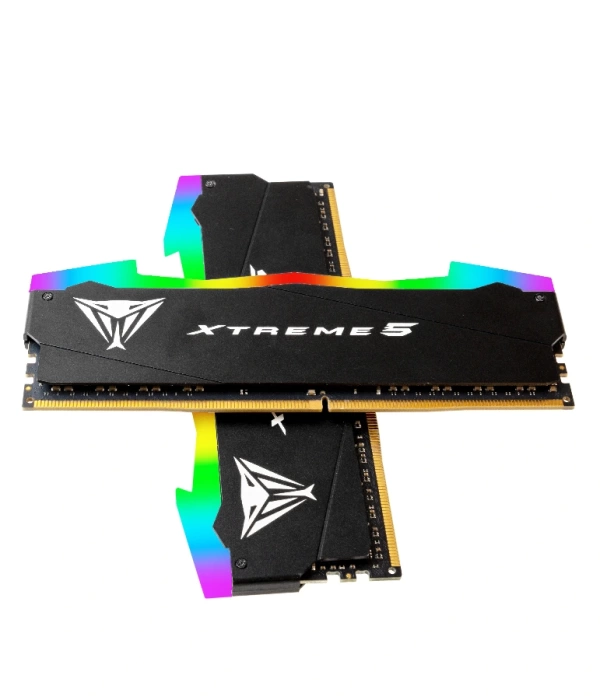 Patriot Viper Xtreme 5 RGB 32GB (2x16GB) DDR5 7800MHz CL38 Gaming Ram (Bellek) (PVXR532G78C38K)