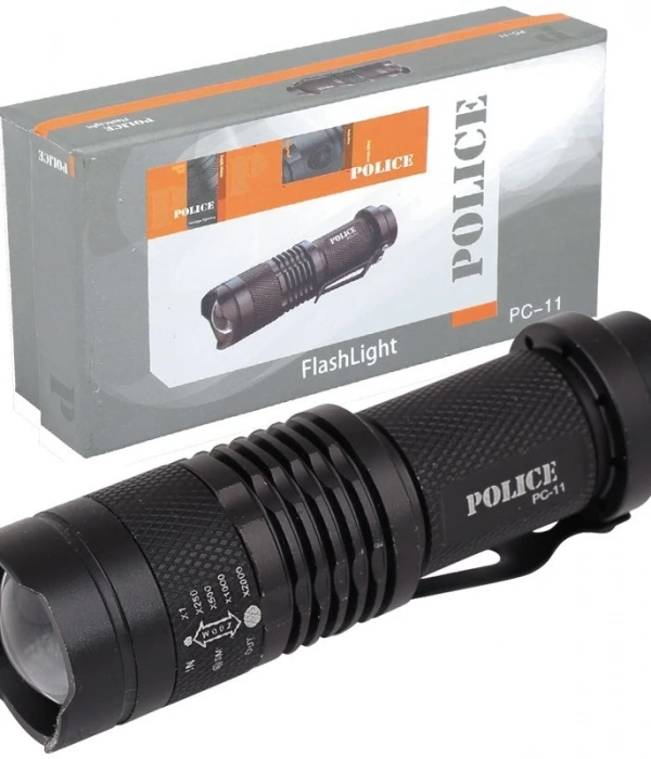 Pc-11 Power Led+zoom Kalem Pilli El Feneri