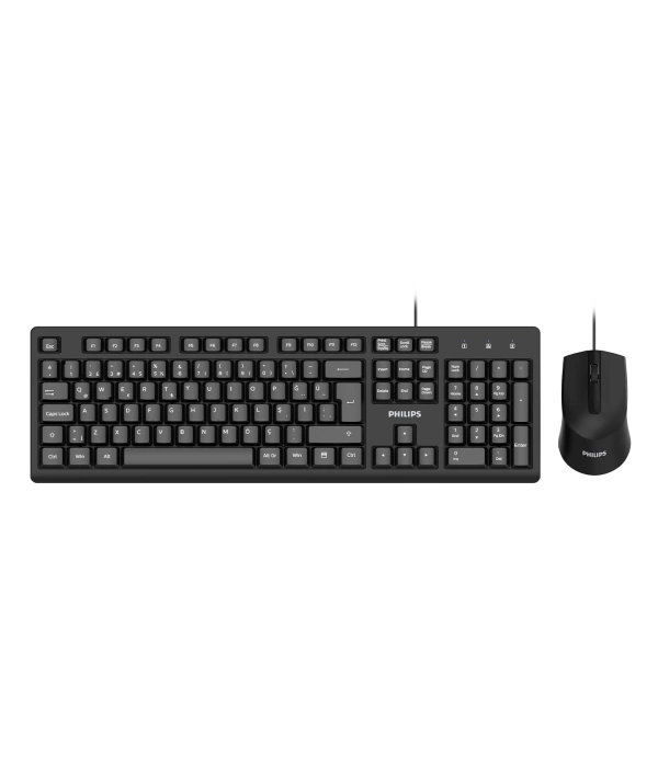 PHILIPS KABLOLU KLAVYE&MOUSE SET SPT6234 SİYAH