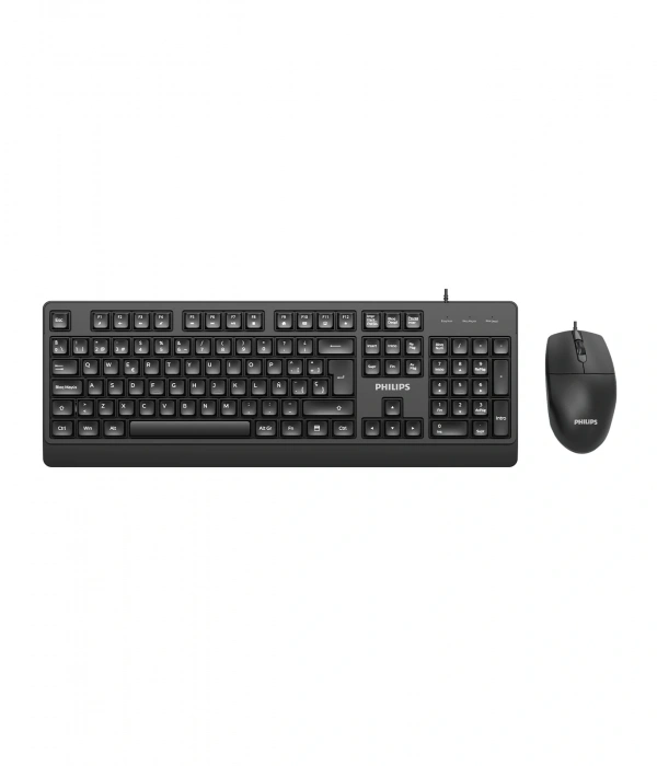 PHILIPS KABLOLU KLAVYE&MOUSE SET SPT6247B SİYAH