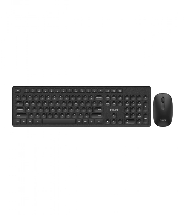 PHILIPS KABLOSUZ KLAVYE&MOUSE SET SPT6318B SİYAH