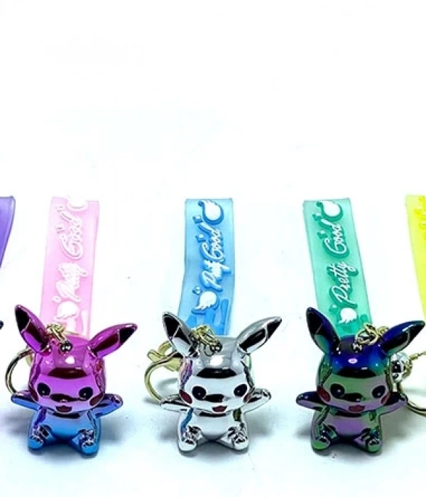 Pikachu Silikon Anahtarlık Alk1701