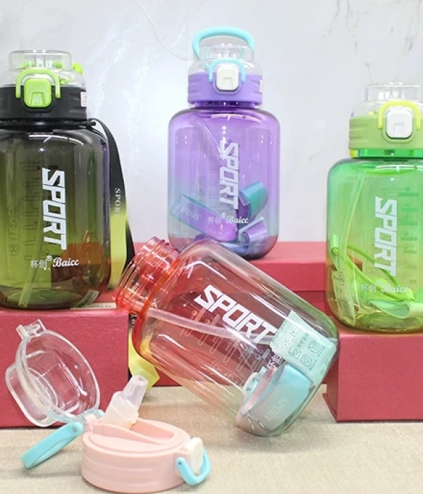 Pipetli Su Matarası 1100 Ml Bpa İçermez Alk3149