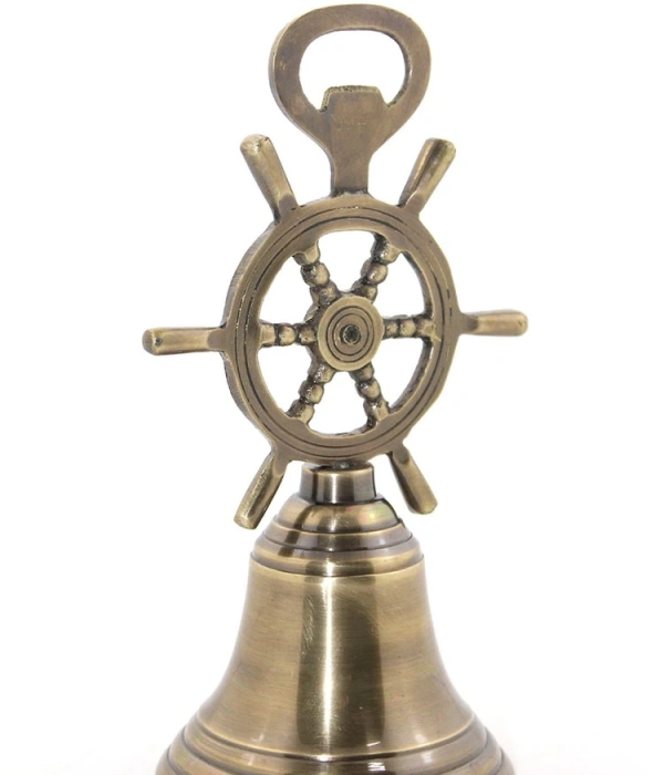 Pirinç Dümenli El Çanı Nı5614