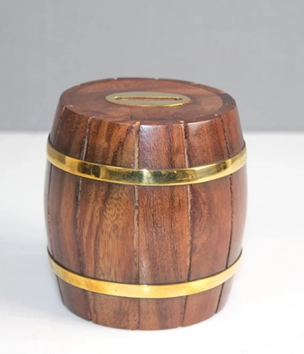 Pirinç Fıçı Kumbara Ksk3115