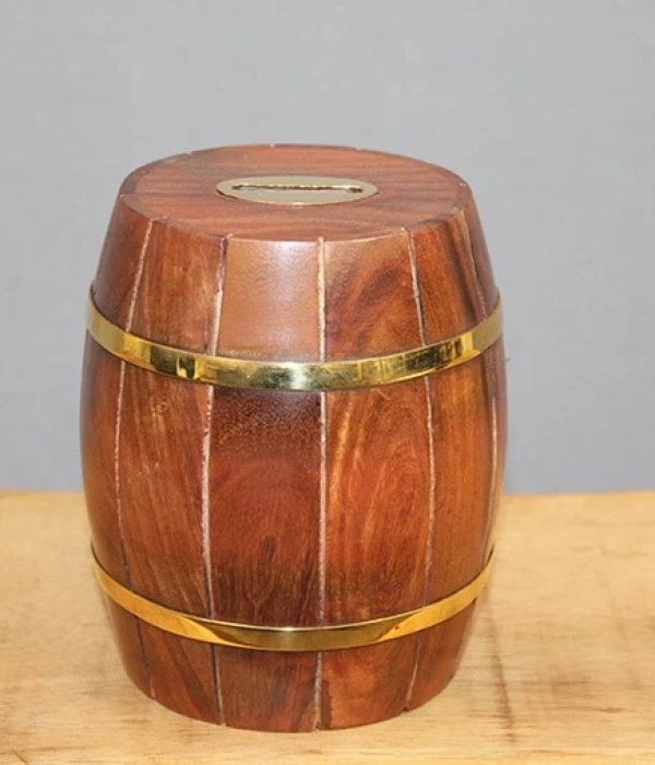 Pirinç Fıçı Kumbara Ksk3116