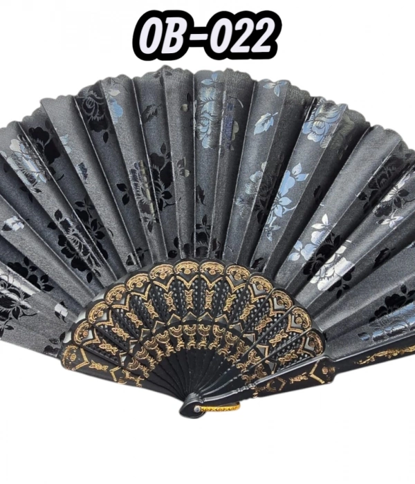 Plastik Kumaş Yelpaze 12li Ob-022