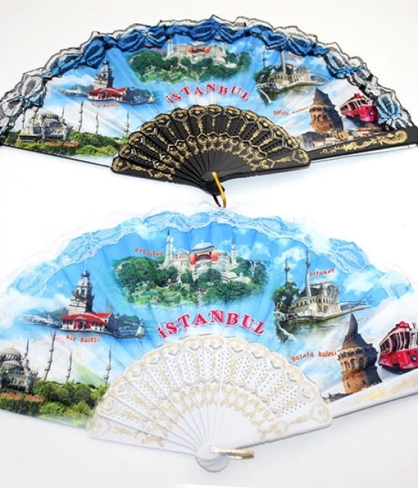 Plastik Yöresel Yelpaze Alk2623