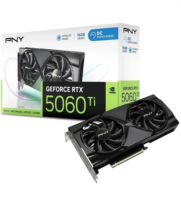 PNY RTX 5060 Ti OC 16 GB 128 Bit Ekran Kartı (VCG5060T16DFXPB1-O)