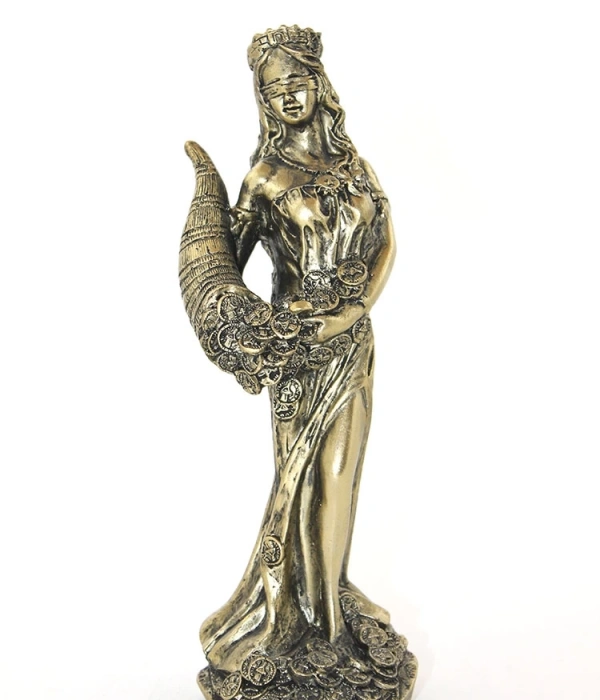 Polyester Bereket Tanrıcası Fortuna Figürü Alk2830