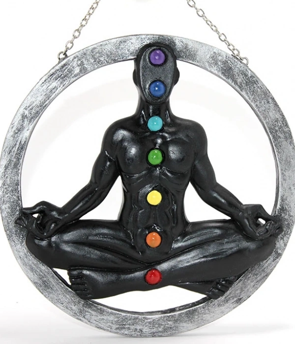 Polyester Duvara Asmalı 7 Chakra Pano Alk2347