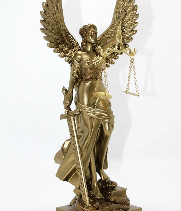 Polyester Kanatlı Adalet Biblosu Alk1794