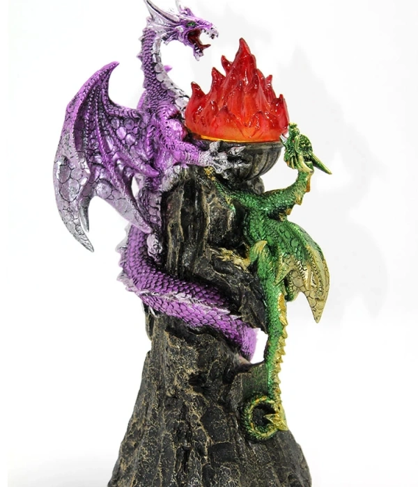 Polyester Ledli Dragon Figürü Alk2335