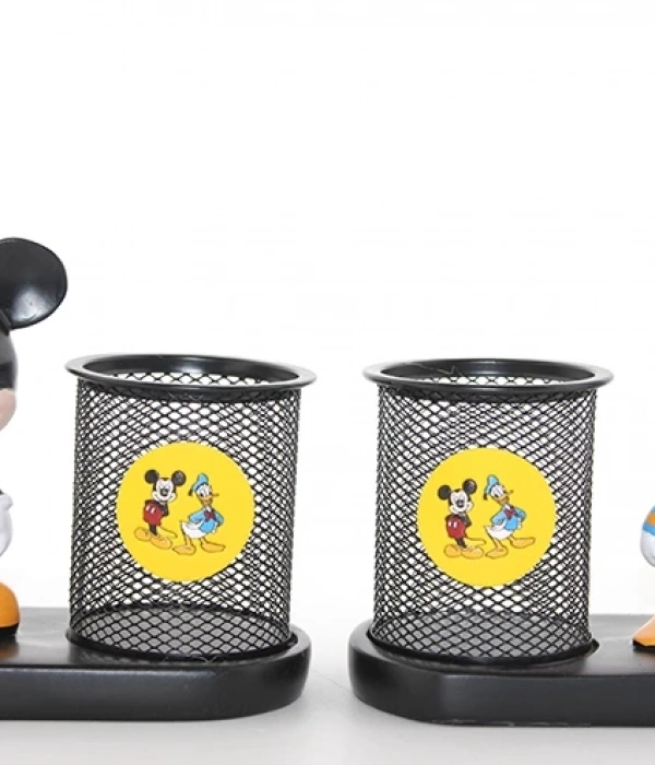 Polyester Mickey Mouse Ve Dufy Duck Kalemlik Alk2877