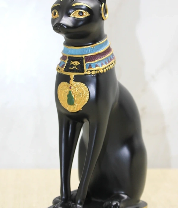 Polyester Mısır Kedisi Figür Alk4406