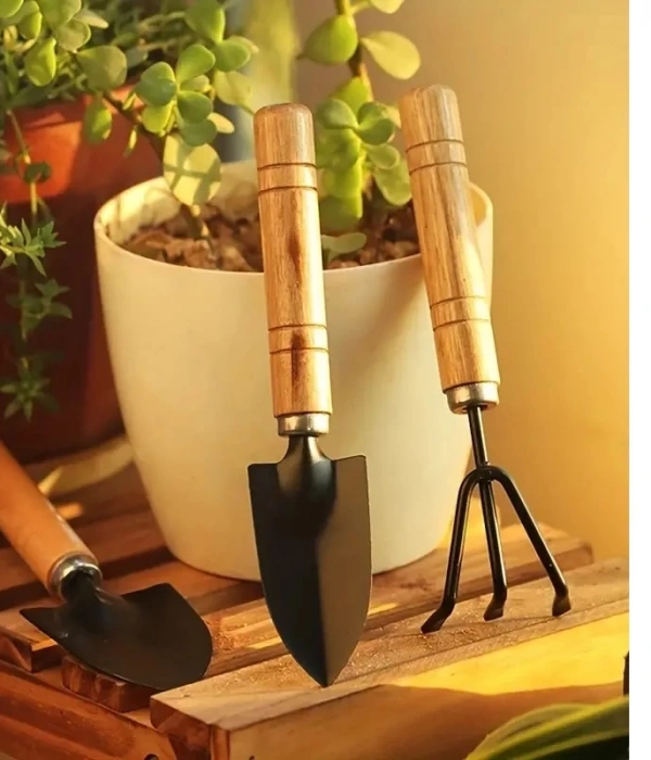 Portatif Kazma Kürek Tırmık Seti