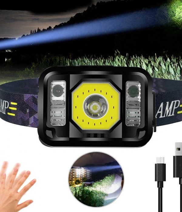 Pratik Sensörlü Sinyalli Kafa Lambası  Wt-024