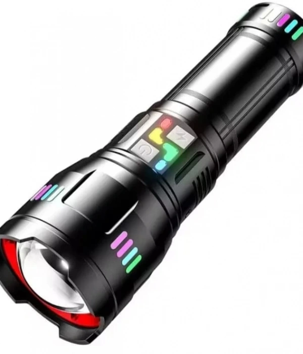 Pro F-3002 Alüminyum Tg Led Gece Şeritli Type-c Şarjlı El Feneri