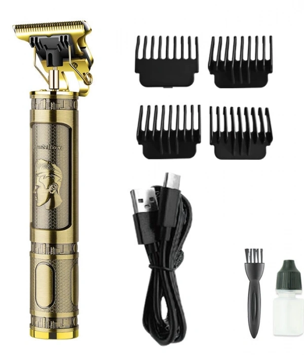 Ps-033 Çelik Kasa Profesyonel T-bıçak Saç Sakal Ense Ve Çizim Tıraş Makinesi