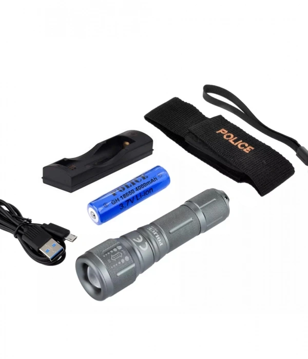 Ps-15 Cree Power Led Zoomlu Şarjlı El Feneri