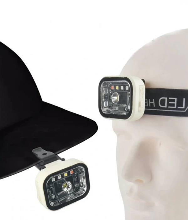 Ps-1979 Sensörlü Mıknatıslı Fonksiyonlu Çok Amaçlı Şapka Kafa Feneri