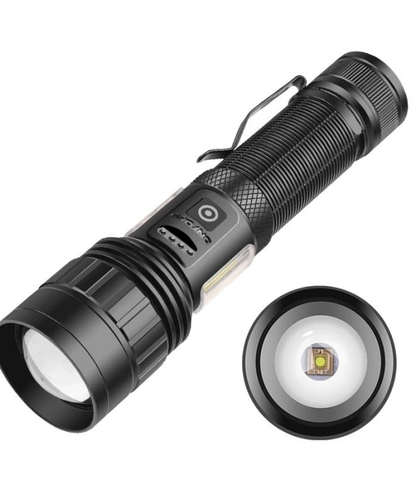 Ps-6153 10000 Lümen Zoomlu Mıknatıslı Tg Cob Led Powerbank Özellikli Profesyonel El Feneri