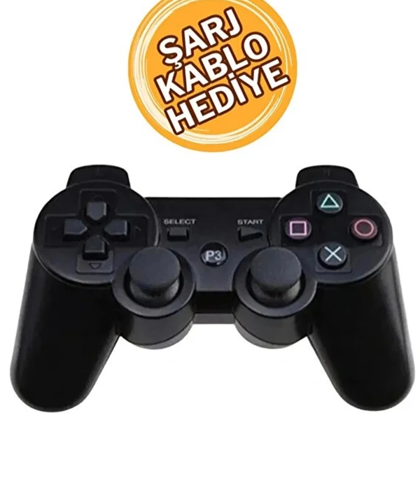 Ps3 Kablosuz Analog Oyun Kolu Oyuncu Konsolu Dualshock Wireless Joystick Controller