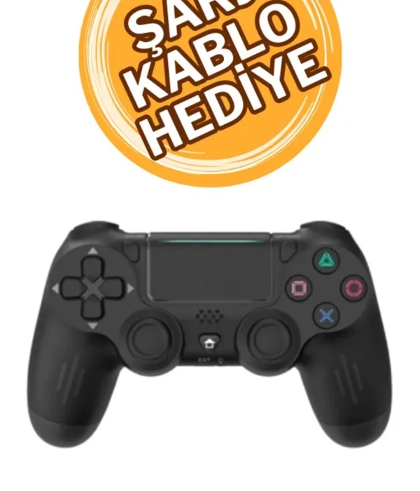 Ps4 Kol Wireless Bt Kablosuz Oyun Kolu Ps4 Joystick Tablet Telefon Pc Uyumlu Titreşimli Oyun Kolu