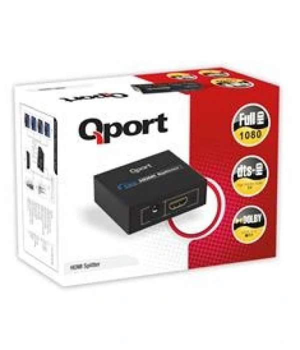 QPORT (Q-SPL4) FULL HD 1 GIRIS 4CIKIS HDMI SPLITTE