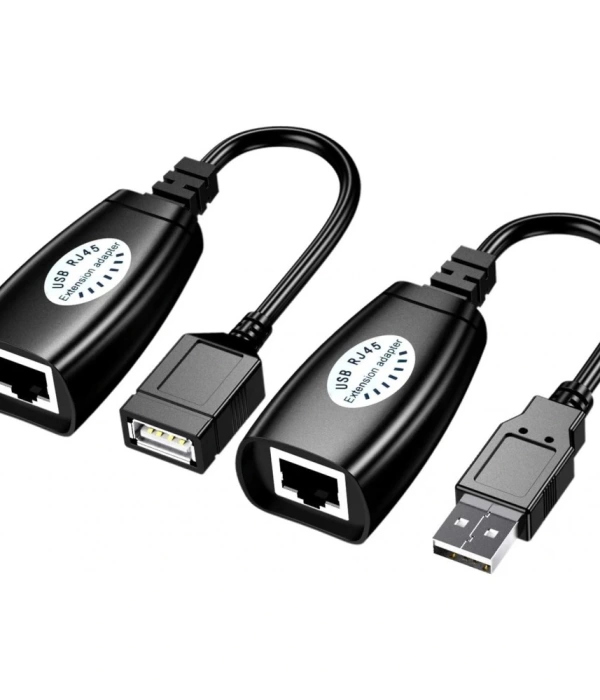 QPORT Q-UX2 60M USB EXTENDER 2'Lİ PAKET