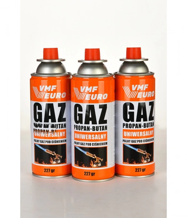 Remtas Vmf Eurogaz Kamp Ocak Gazı Valfli Kartuş 227gr - 3 Adet